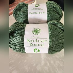 Eco-Luxe yarn by Loops and Threads